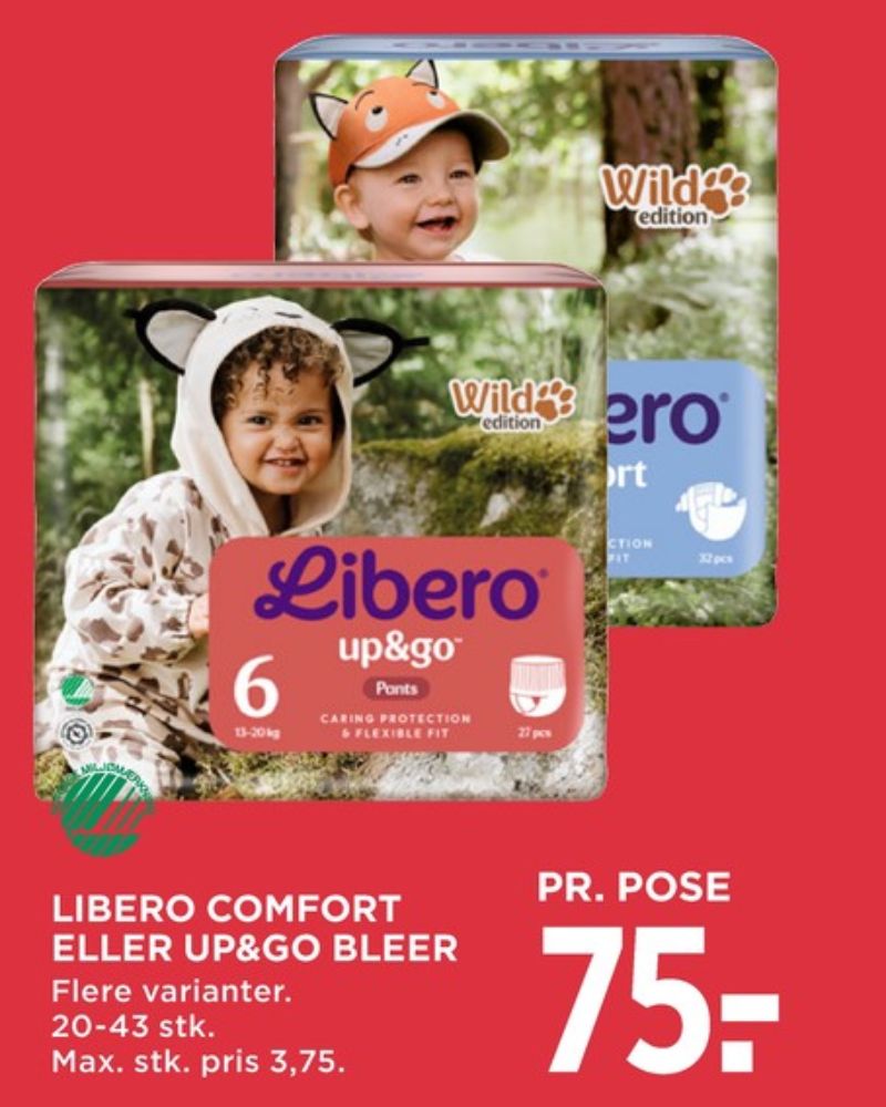Libero Comfort, Bleer str 6 13-20 kg