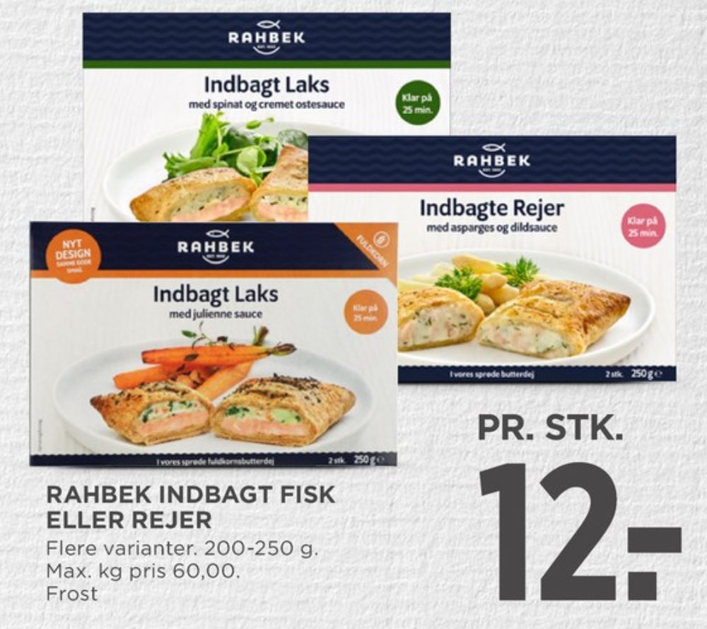 Rahbek, Indbagt Laks med Julienne sauce
