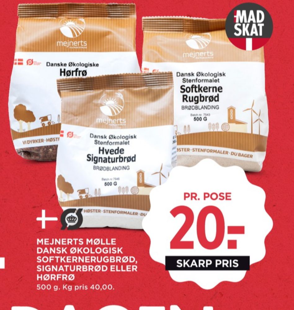 Mejnerts, Signaturbrødblanding