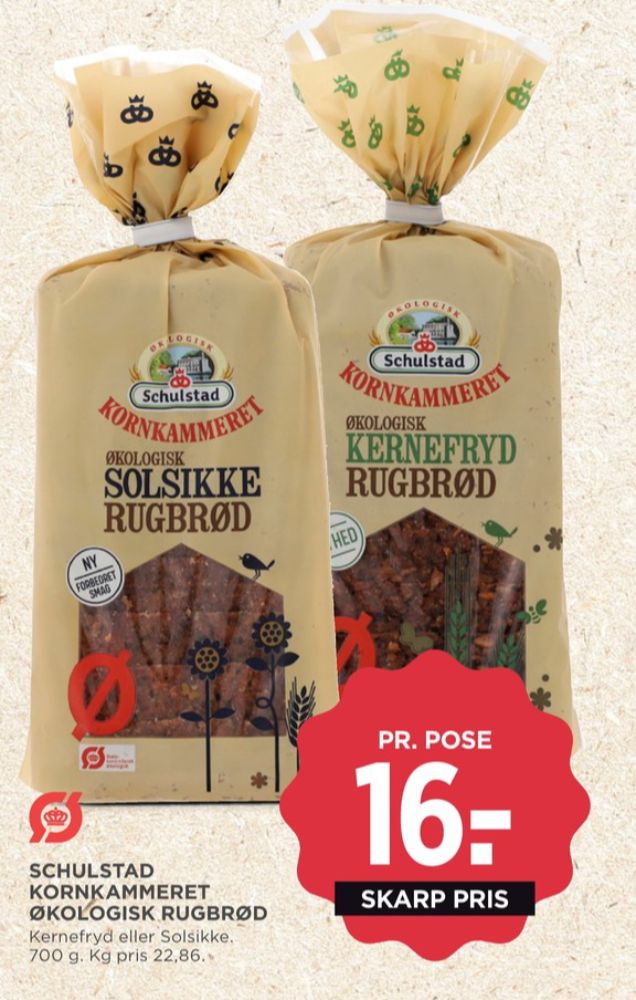 Kornkammeret, Kernefryd Rugbrød