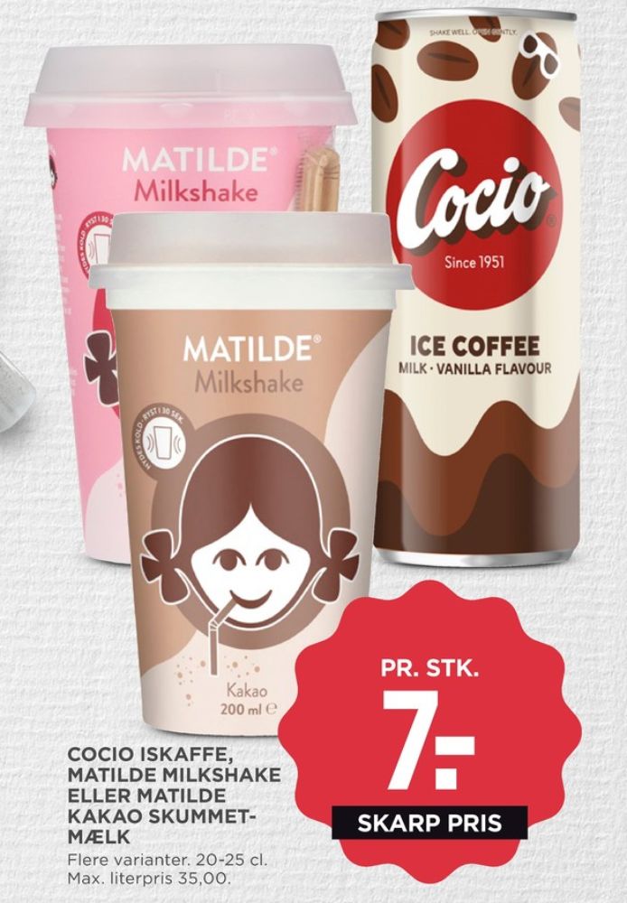 Cocio, Iskaffe