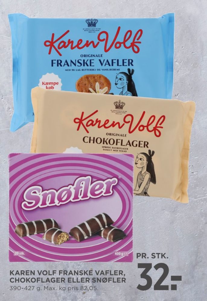 Karen Volf, Franske Vafler Original