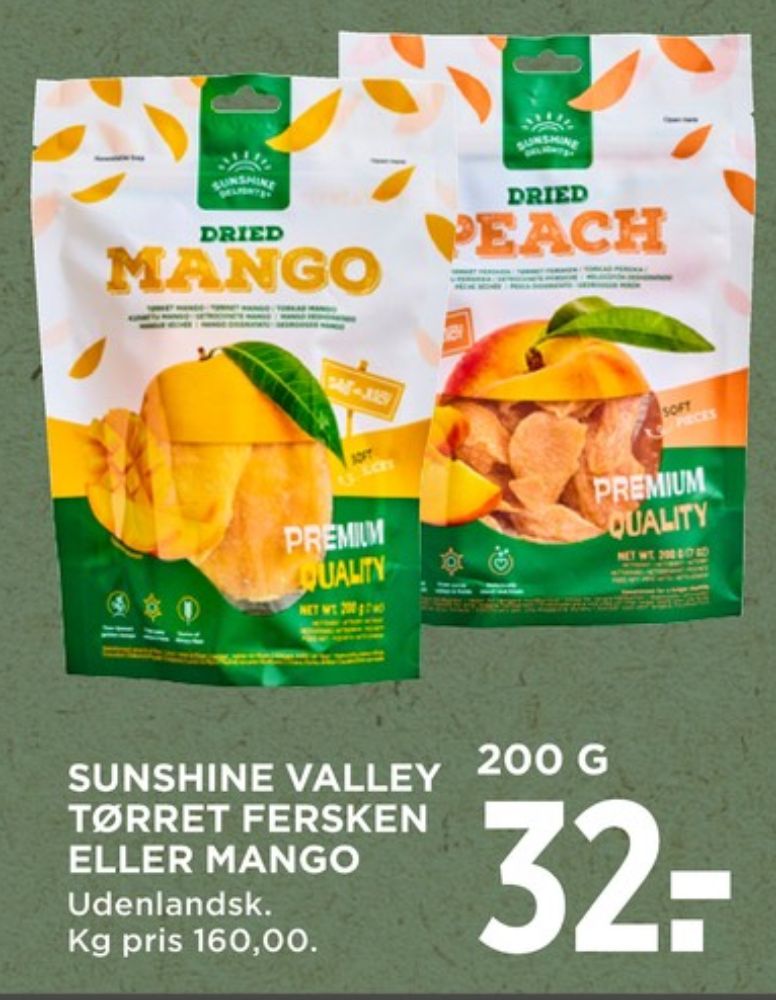 Sunshine Valley, Ferskner