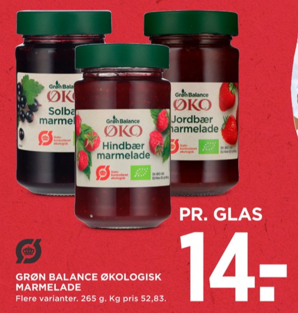 Grøn Balance, Hindbærmarmelade