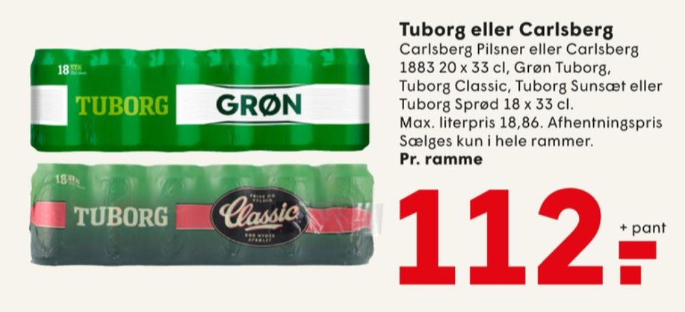 Carlsberg Pilsner, Øl 20 pk.