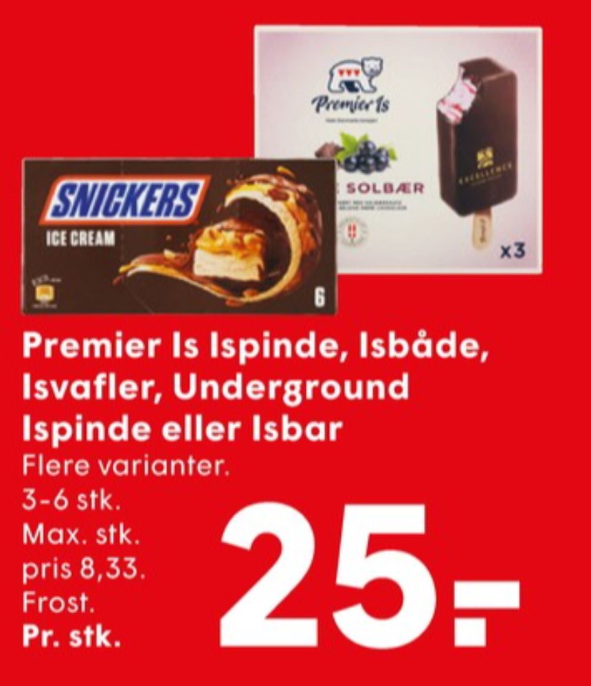 Snickers, Issnack Creame