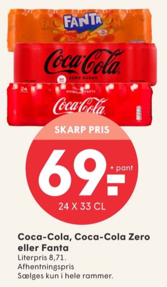 Coca Cola, Cola 24 pk.