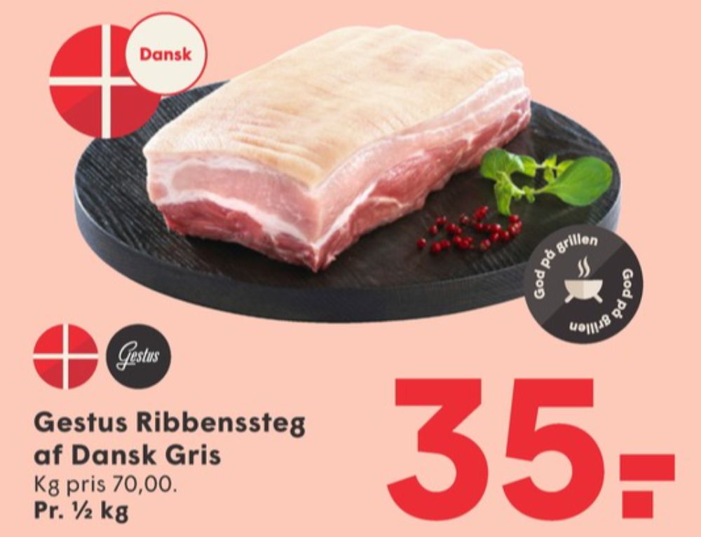 Gestus, Ribbensteg