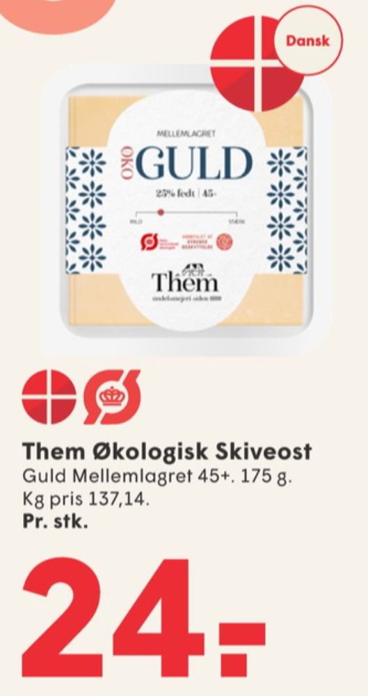 Them Ost, Skiveost Guld Mellemlagret