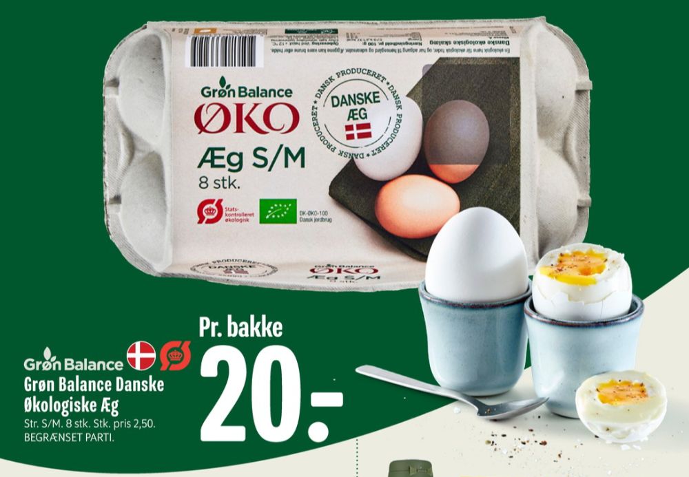Grøn Balance, Øko Æg S/M