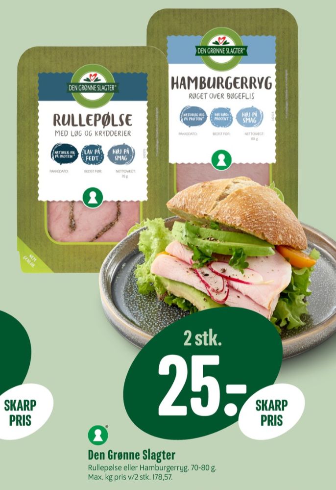 Den Grønne Slagter, Rullepølse med Løg & Krydderier