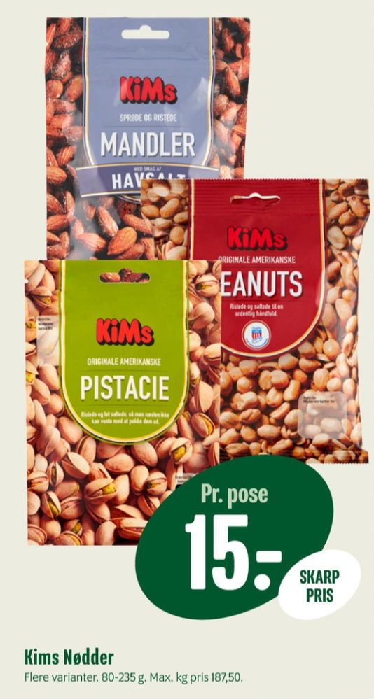 Kims, Mandler Havsalt