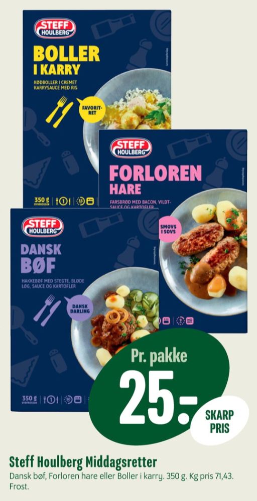 Steff Houlberg, Boller i Karry