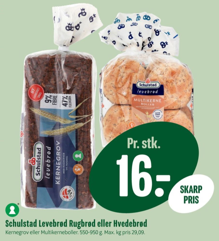 Schulstad Levebrød, Kernegrov Rugbrød