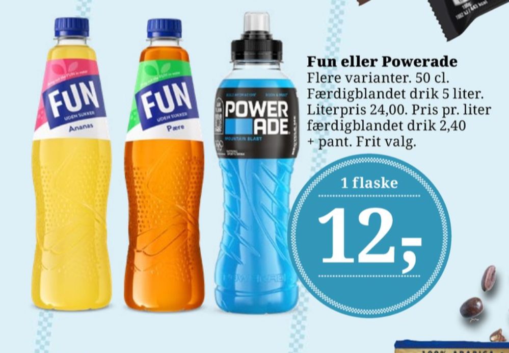 Fun Light, Pære Læskedrik