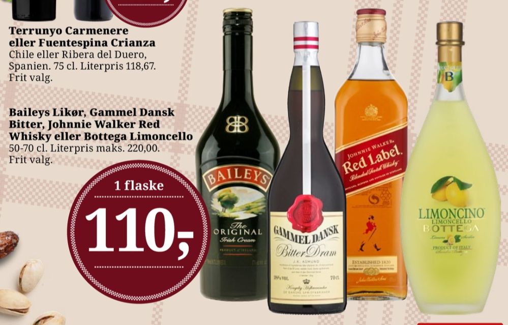 Baileys Original, Likør