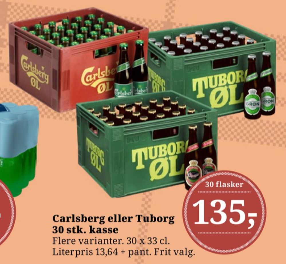 Tuborg Grøn, Øl