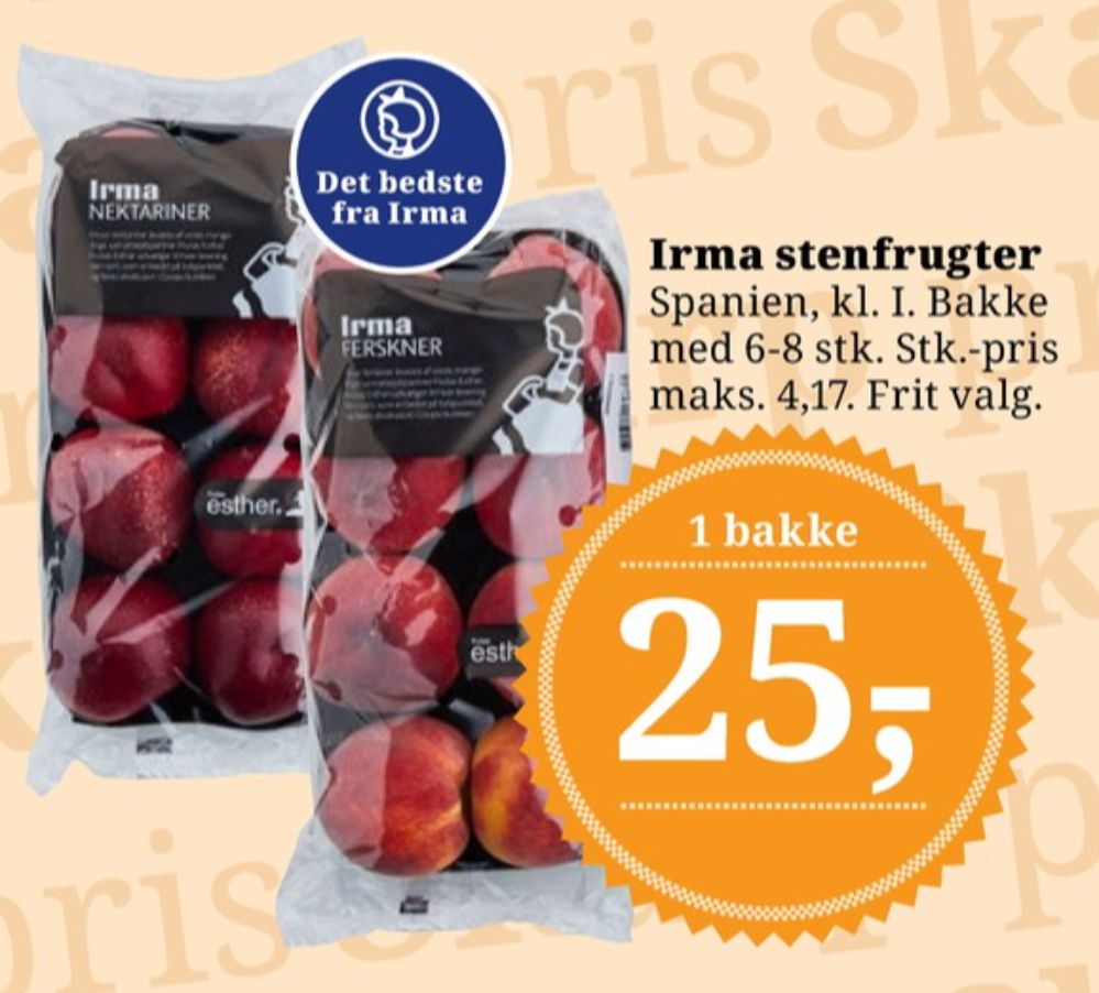 Irmas, Nektariner