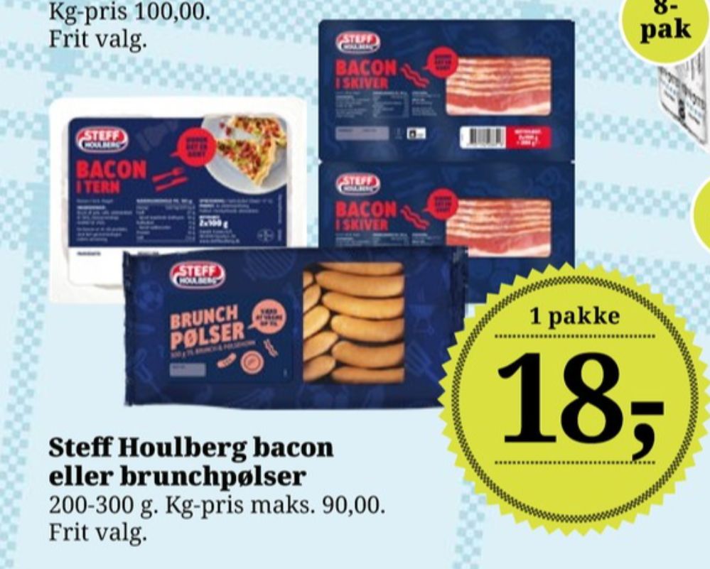 Steff Houlberg, Baconskiver