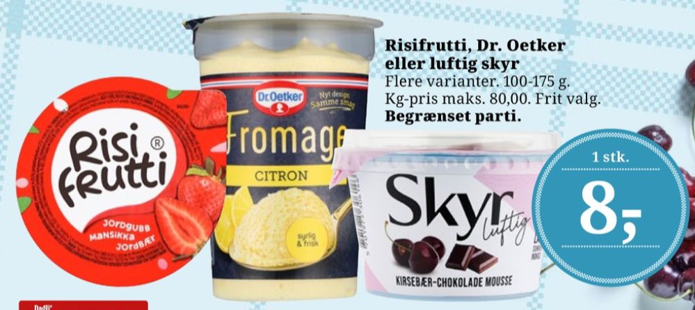 Dr Oetker, Fromage Citron