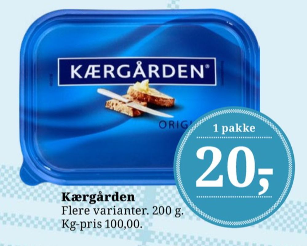 Kærgården, Smørbar