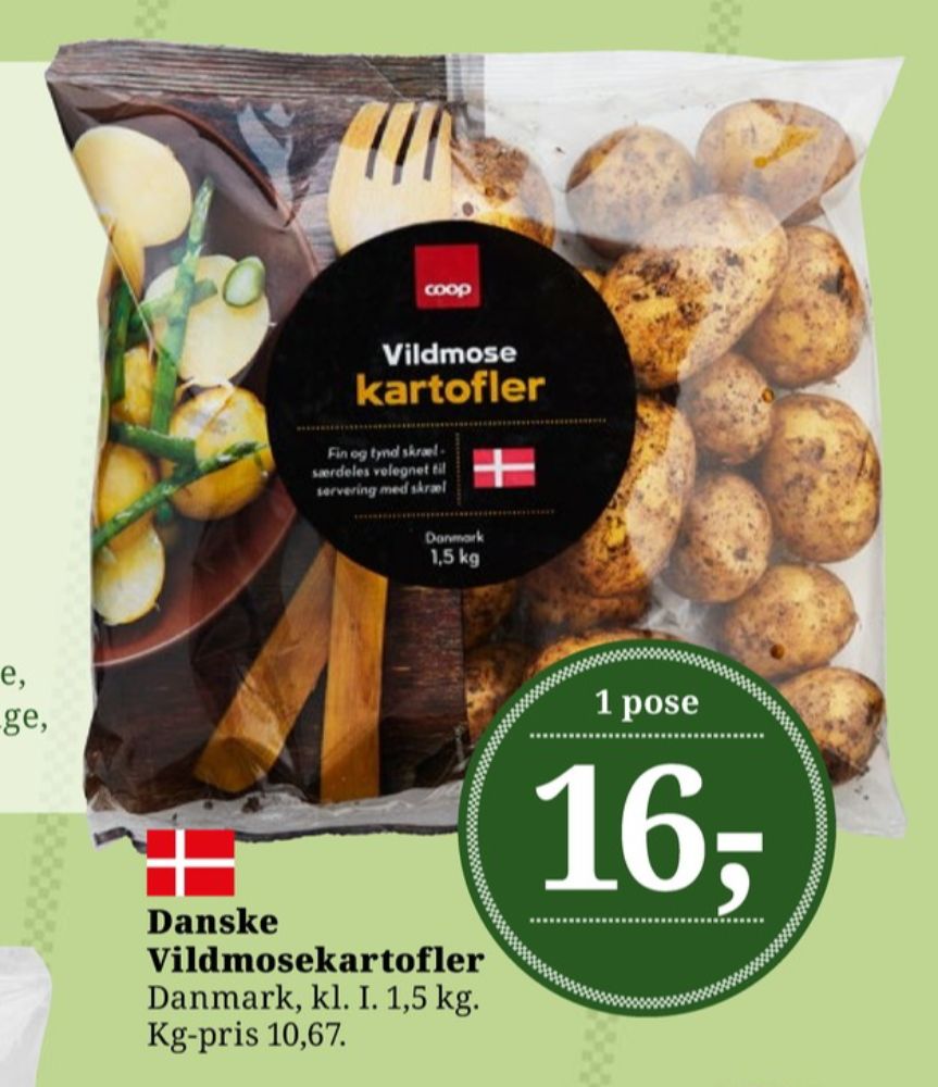 Coop, Kartofler