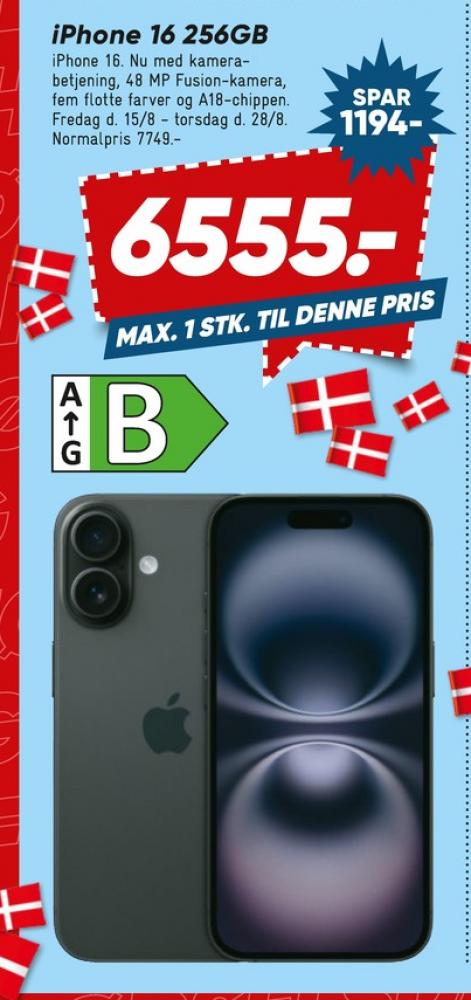 Apple Iphone 16, Mobiltelefon