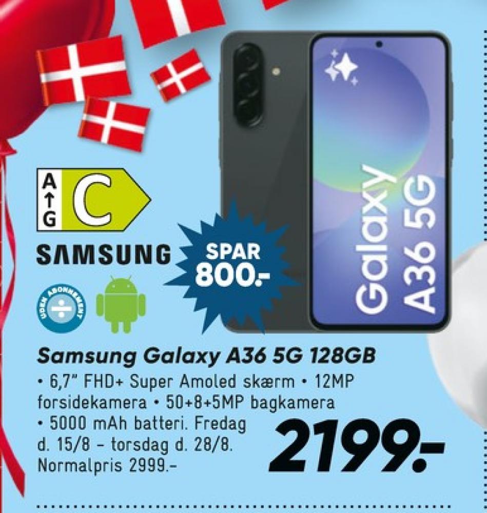 Galaxy Galaxy A36, Mobiltelefon