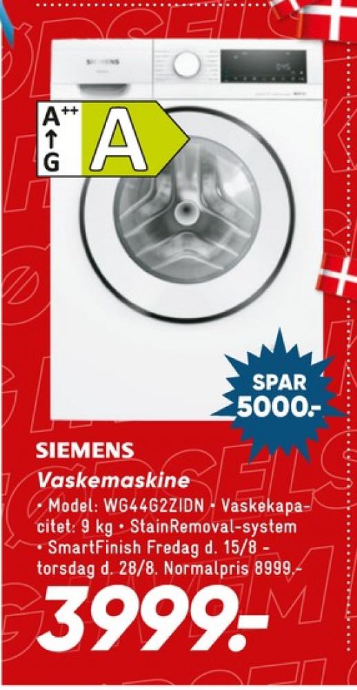 Siemens, Vaskemaskine