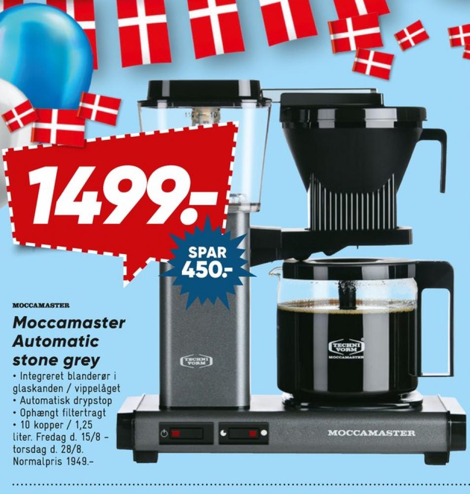 Moccamaster, Kaffemaskine
