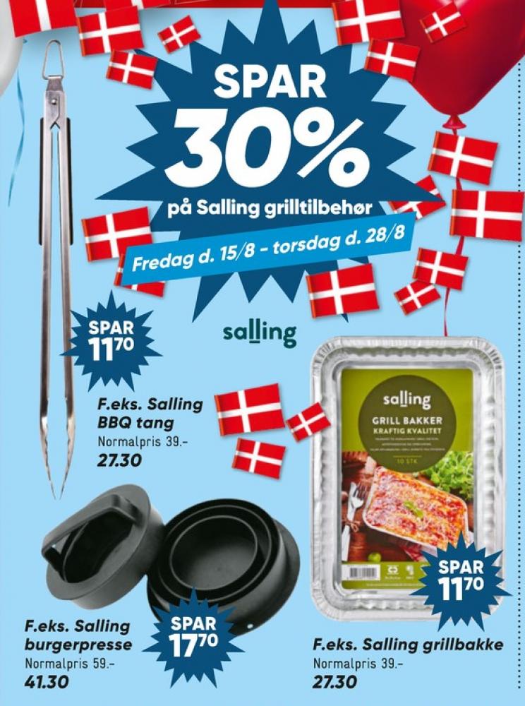 Salling, Burgerpresser
