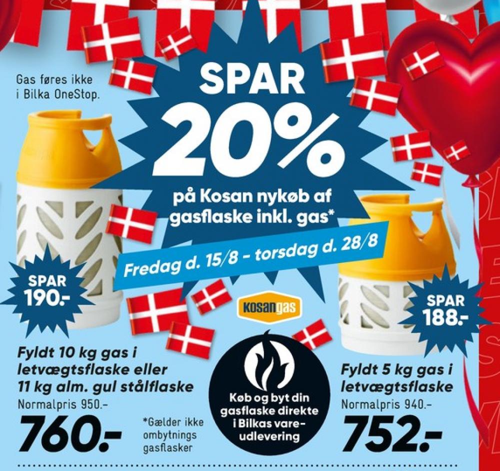 Kosan, Gasflaske