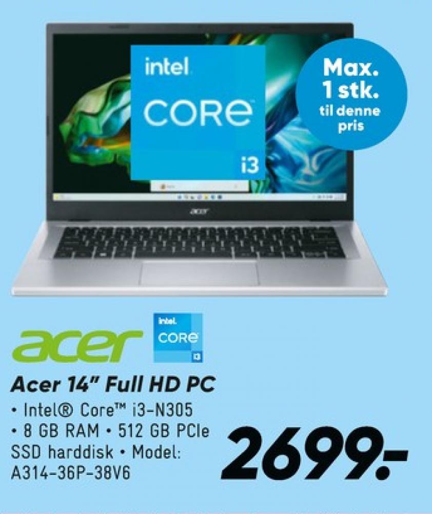 Acer, Bærbar PC