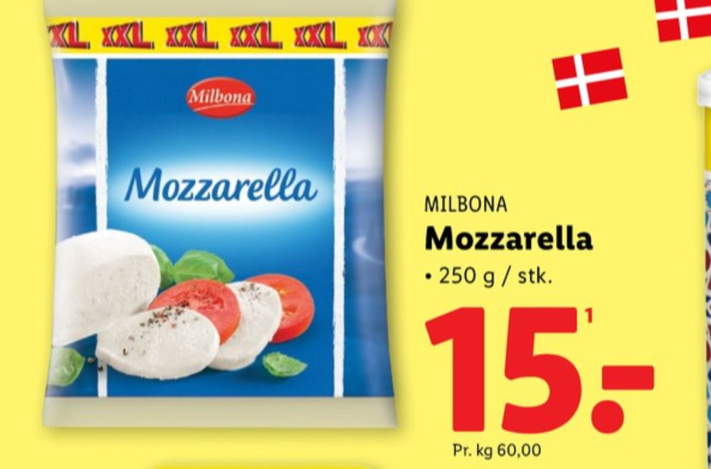 Milbona, Mozzarella