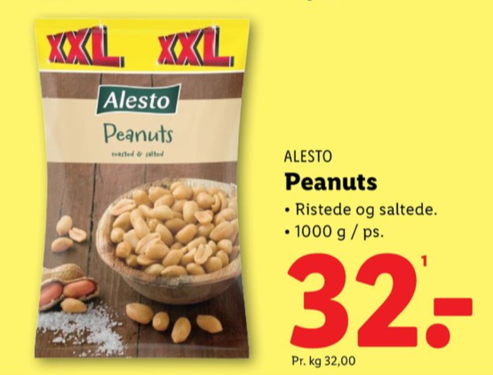 Alesto, Peanuts