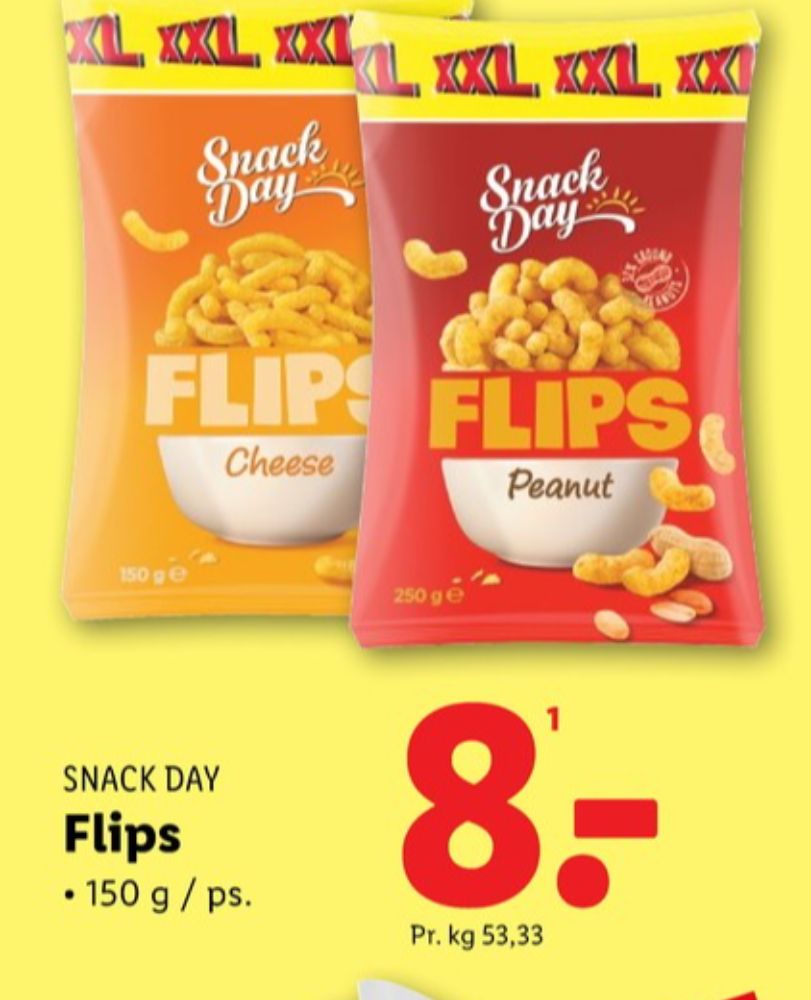 Snack Day, Flips Peanut