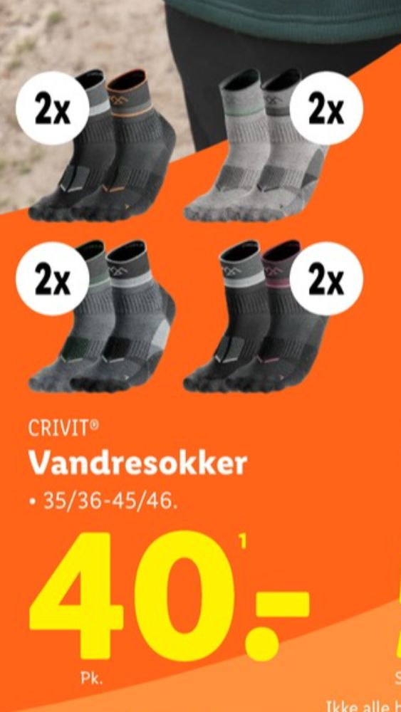 Crivit, Strømper