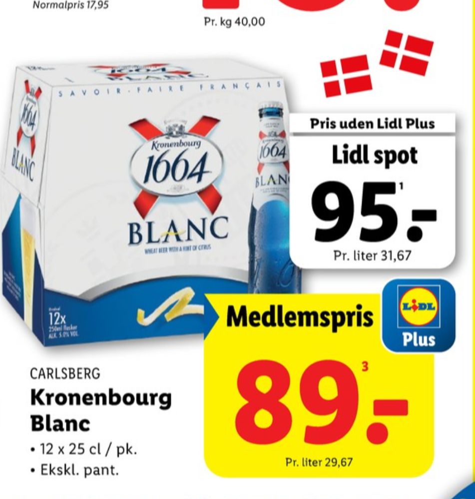 Kronenbourg 1664 Blanc, Specialøl