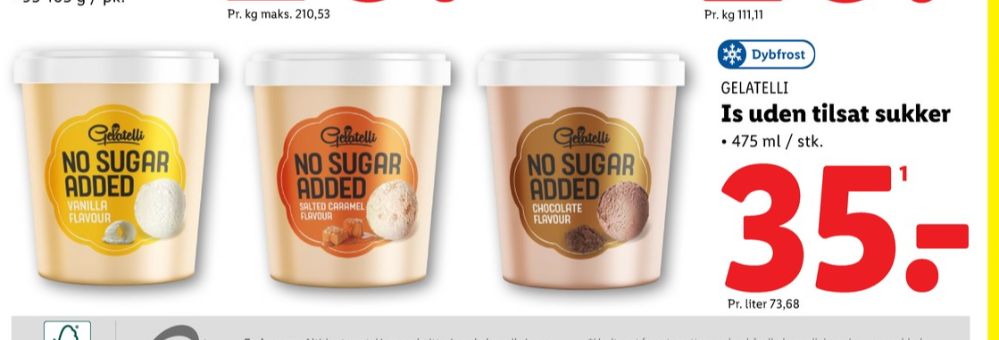 Gelatelli, Salted Caramel is