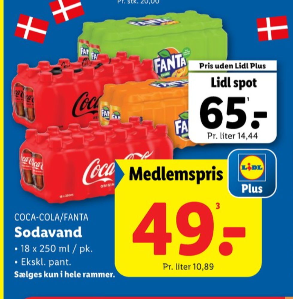 Fanta Exotic, Sodavand 18 pk.