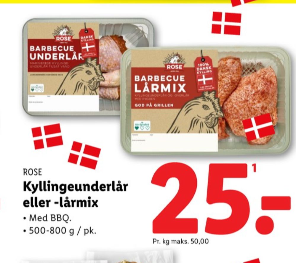 Rose, Kyllingelårmix