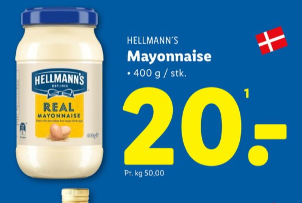 Hellmanns, Real Mayonnaise