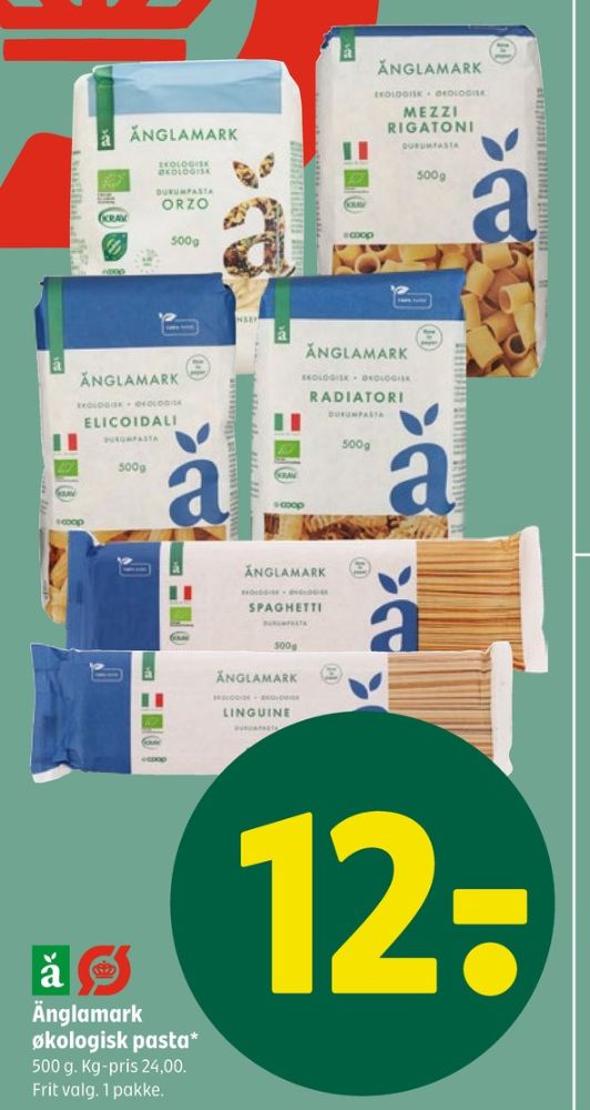Änglamark, Elicoidali Pasta