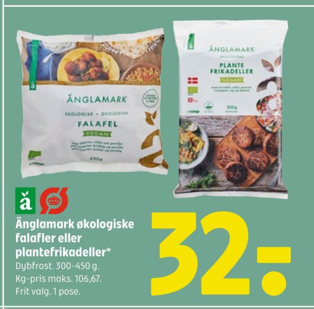 Änglamark, Falafel