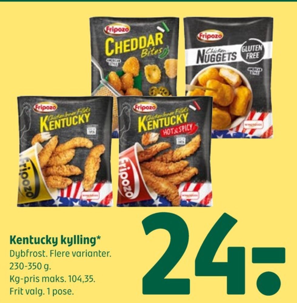 Fripozo, Kentucky Kylling Hot & Spicy