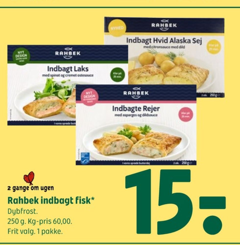 Rahbek, Indbagte Rejer med Asparges og Dildsauce