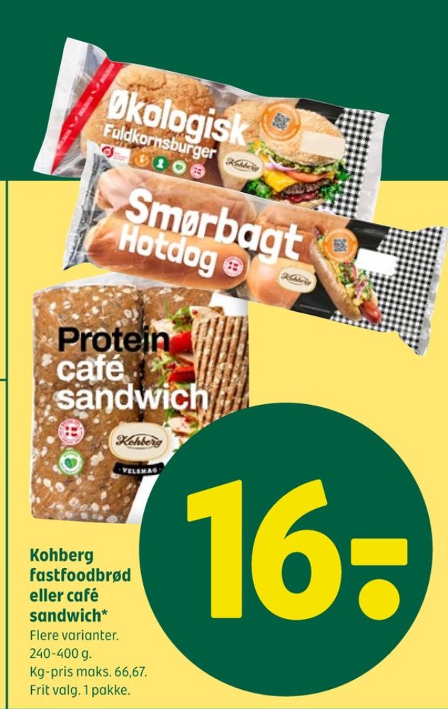 Kohberg, Cafe Sandwich Protein
