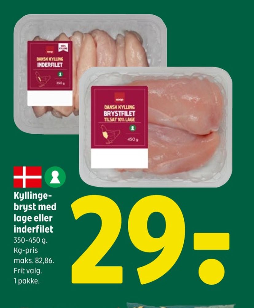 Coop, Kyllingebrystfilet
