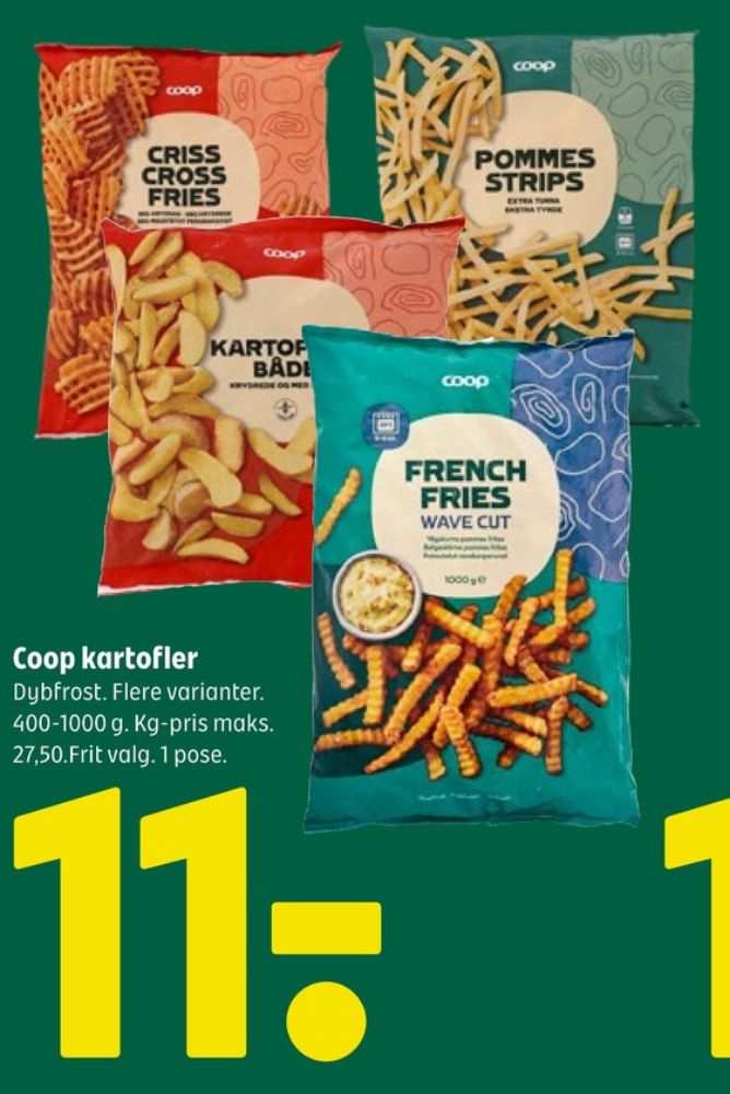 Coop, French Fries Wave Cut