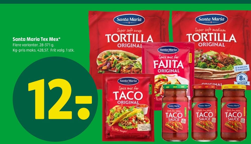 Santa Maria, Taco sauce medium